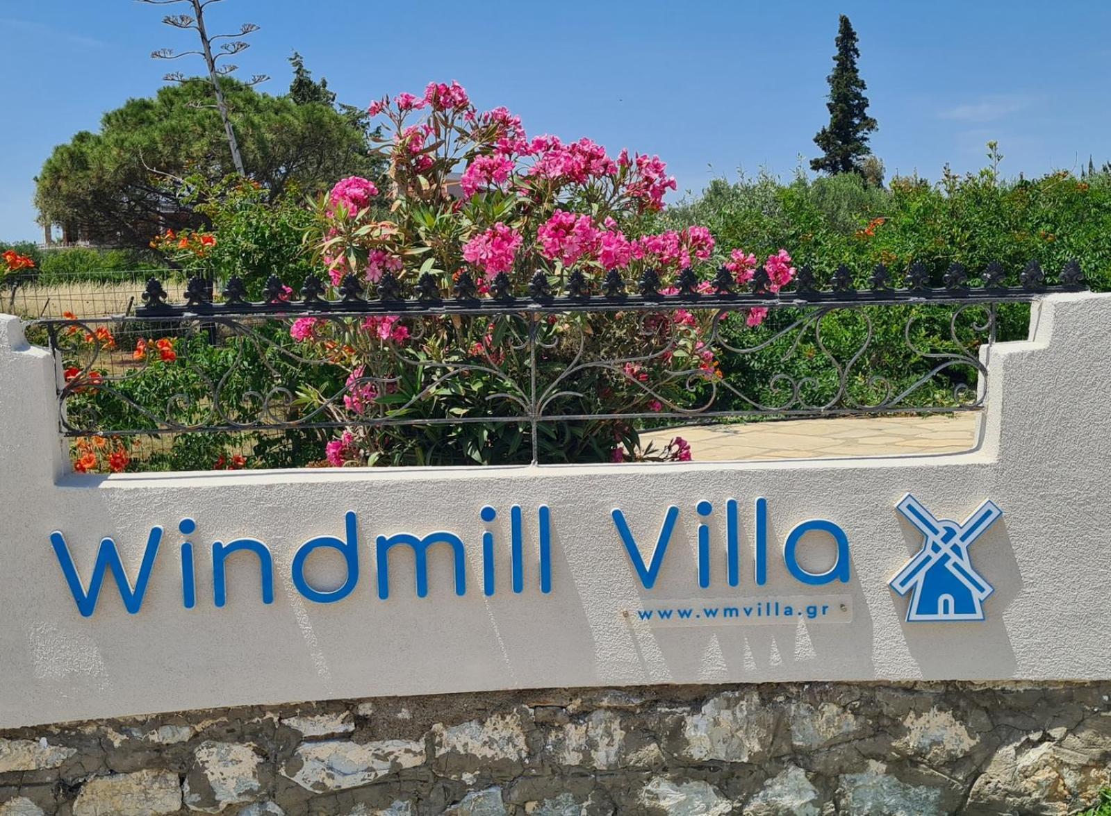 Windmill Villa Kalyves Polygyrou Exteriör bild